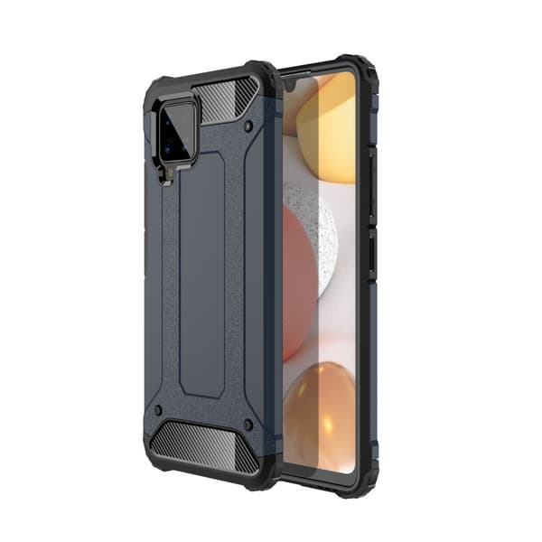 Samsung Galaxy A42 5G Suojakuori Armor Tummansininen