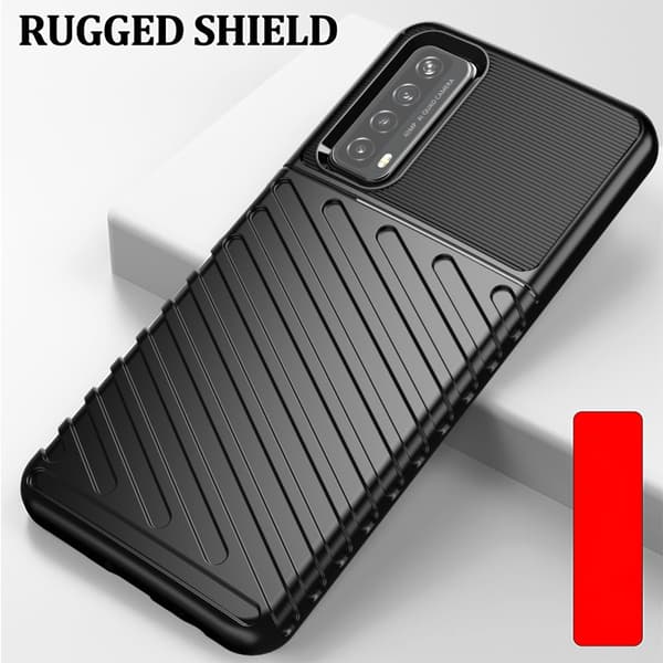 Huawei P Smart 2021 Skal Thunder Series Svart