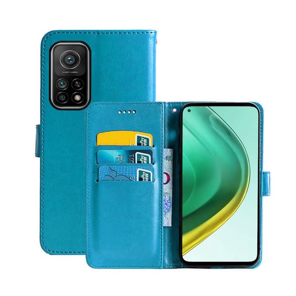Wallet Cover 3-kort Xiaomi Mi 10T Pro : farve - Lyseblå