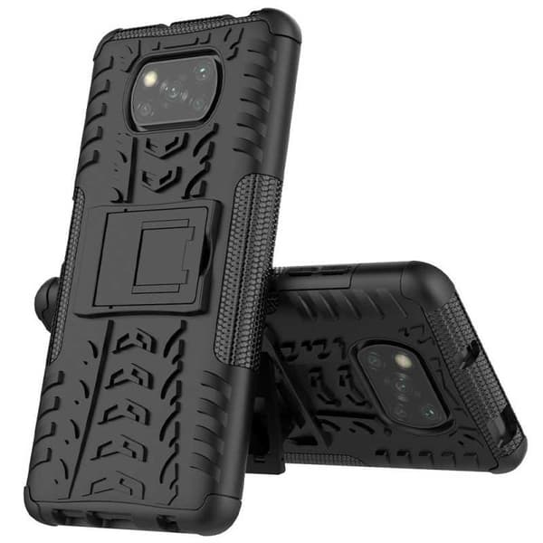 Xiaomi Poco X3 NFC Stöttåligt Skal med Stöd Active