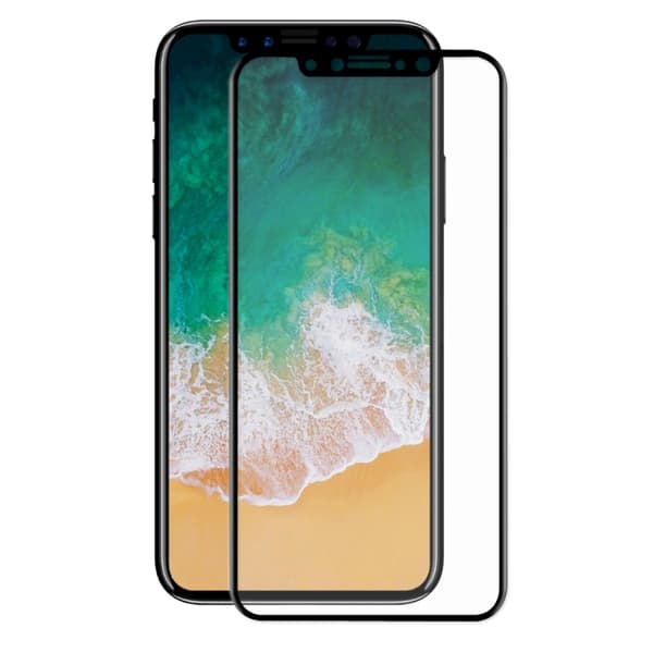 Skjermbeskyttelse i herdet glass iPhone X / XS / 11 Pro -  Fullskjermbeskyttelse