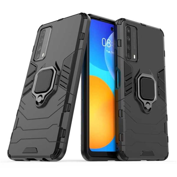 Huawei P Smart 2021 Stødsikkert cover med Ring Holder ThinArmor