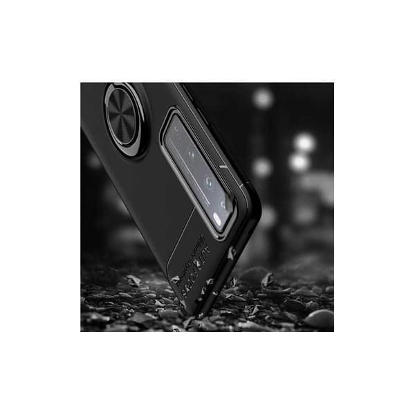 Huawei P Smart 2019 praktisk stødtæt taske med ringholder V3