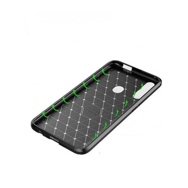 Huawei P Smart 2021 Stöttåligt Slimmat Skal FullCarbon V4