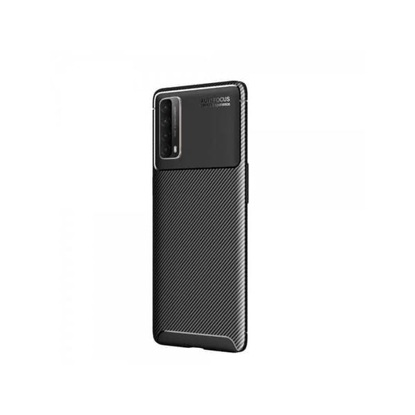 Huawei P Smart 2021 Stöttåligt Slimmat Skal FullCarbon V4