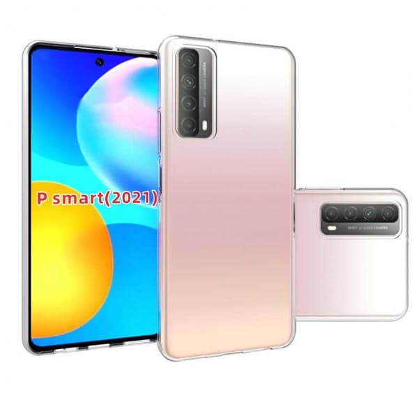 Huawei P Smart 2021 stødabsorberende silikonecover Enkelt