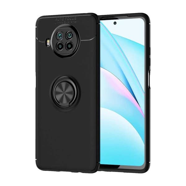 Xiaomi Mi 10T Lite Praktisk Stöttåligt Skal med Ringhållare V3