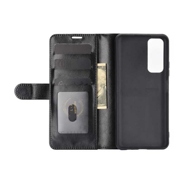 Huawei P Smart 2021 lompakkokotelo PU-nahkainen 4-FACK Evry