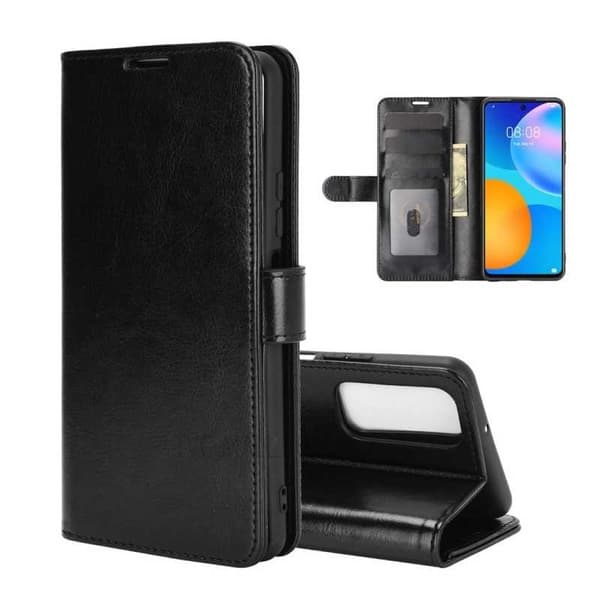 Huawei P Smart 2021 lompakkokotelo PU-nahkainen 4-FACK Evry