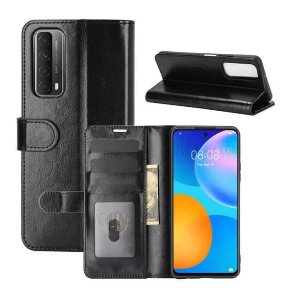 Huawei P Smart 2021 lompakkokotelo PU-nahkainen 4-FACK Evry