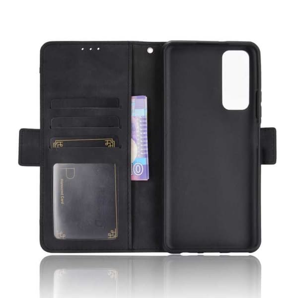 Huawei P Smart 2021 Pung-etui PU-læder 6-LOMMES Winston V3