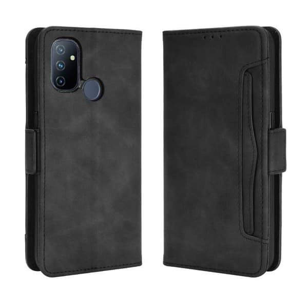 OnePlus Nord N100 pungetui PU-læder 6-SLOT Winston V3