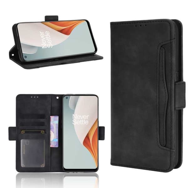 OnePlus Nord N100 Plånboksfodral PU-Läder 6-FACK Winston V3