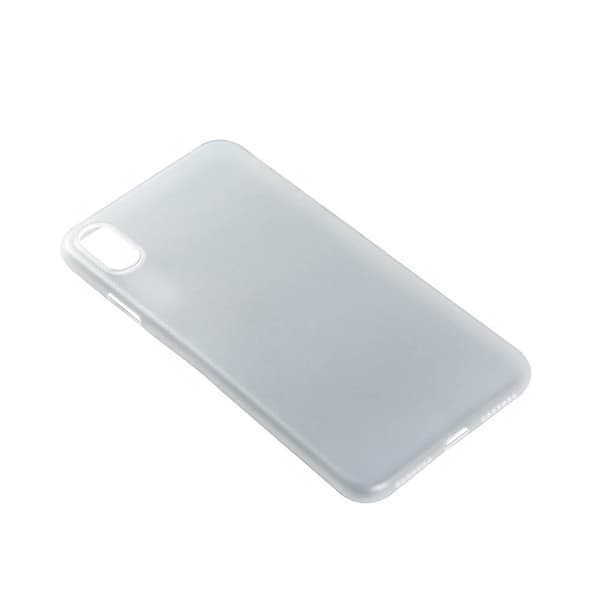 Mobildeksel Ultraslim Hvit - iPhone X/XS