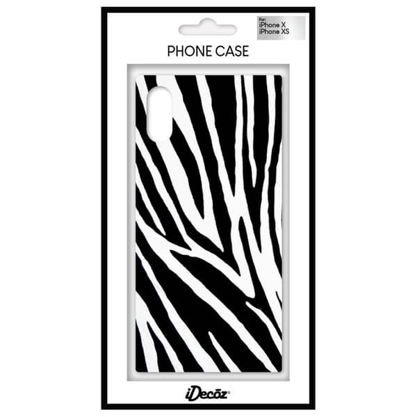 IDECOZ Mobildeksel Zebra iPhone X/XS