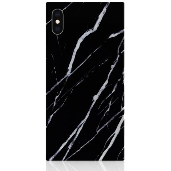 IDECOZ Suojakuori Black Marble   iPhone XS Max