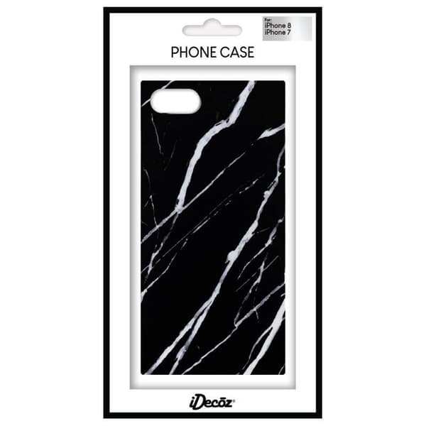 IDECOZ Suojakuori Black Marble  iPhone 8/7