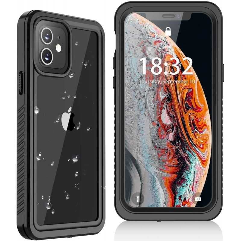 iPhone 12 Mini Heltäckande Vattentät Premium Skal - 2m