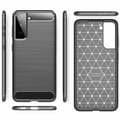 Miniatyrbild 2 av 2: Borstat silikon skal Samsung Galaxy S21 Plus