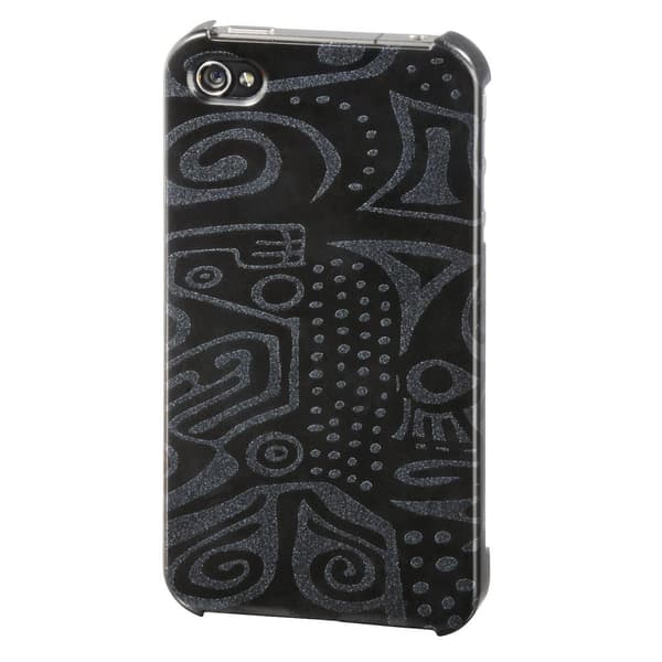Mobilcover iPhone 4/4S 3D Hard Cover Sort