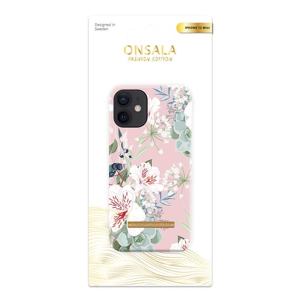 ONSALA COLLECTION Mobildeksel Soft Clove Flower iPhone 12  Mini