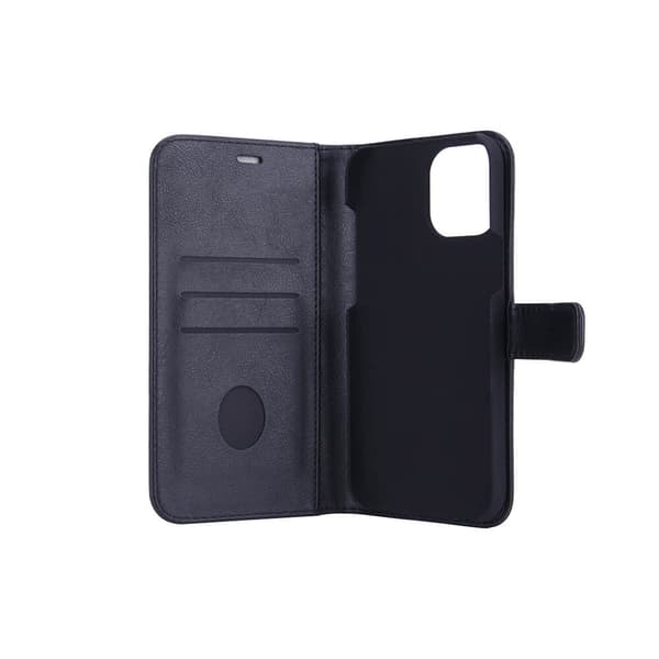 RADICOVER Strålingsbeskyttende Wallet PU iPhone 12 Pro Max Flipcover RFID Sort