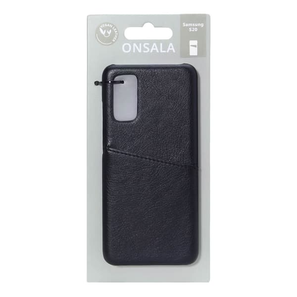 Mobilcover med Kortrum Samsung S20 Sort