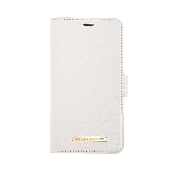 Lommebokveske iPhone 12  / 12 Pro Saffiano White
