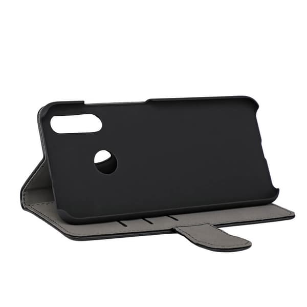 Wallet Motorola E6 Plus Sort