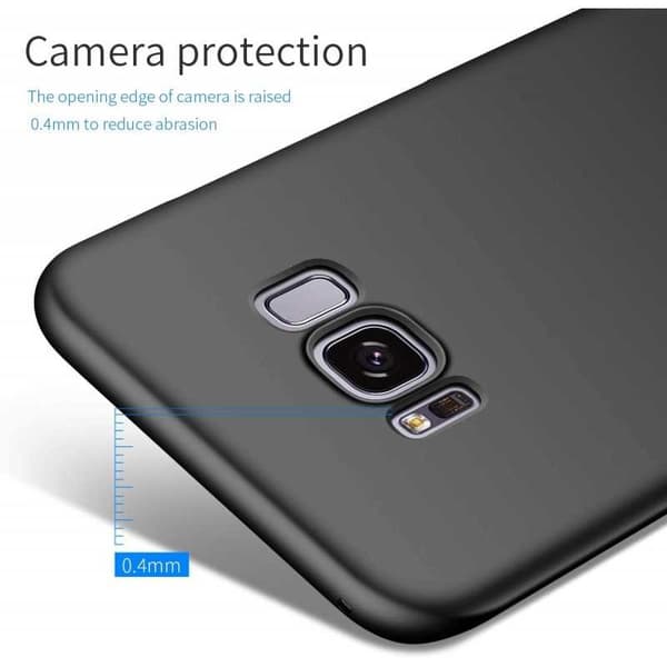Samsung S8 Plus tyndt mat sort cover Basic V2