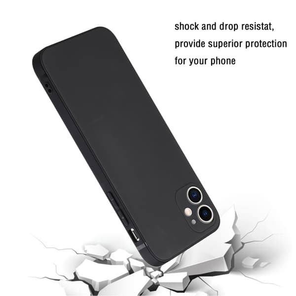 Tyylipuhdas matkapuhelimen kuori iPhone 11 - Musta