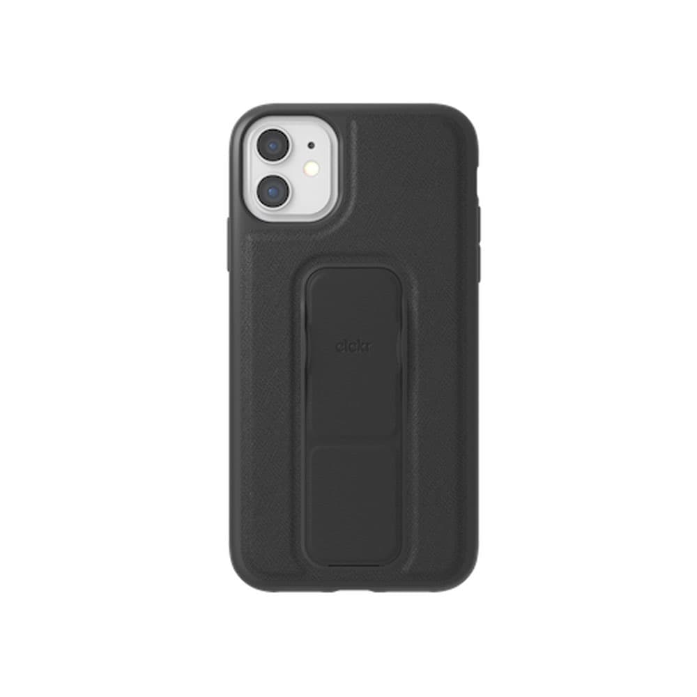 Clckr GripCase matkapuhelimen kuori iPhone 11 - Musta
