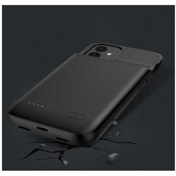 iPhone 12 Mini Stöttåligt Batteriskal Titan V2 4700mAh