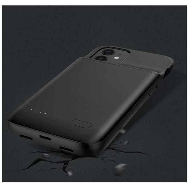 iPhone 12 Stöttåligt Batteriskal Titan V2 4800mAh