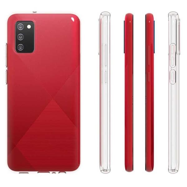 Samsung A02s stødabsorberende blødt etui Enkelt