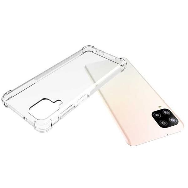 Samsung A12 stødabsorberende silikone Shell Shockr