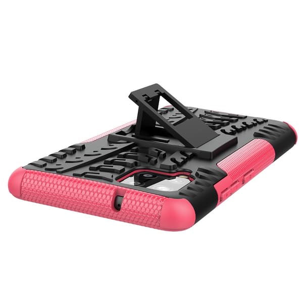 Samsung Galaxy A42 5G Cover Dækmønster Stativfunktion Magenta