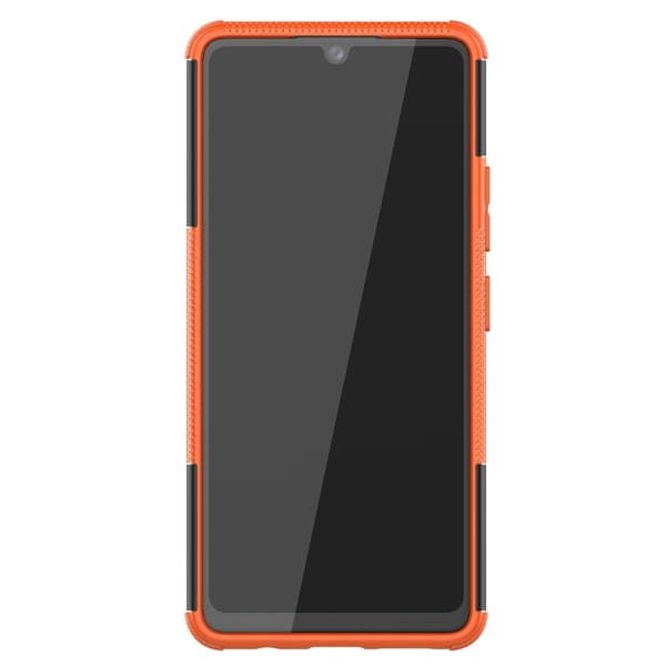 Samsung Galaxy A42 5G Suojakuori Rengaskuvio Telinetoiminto Oranssi