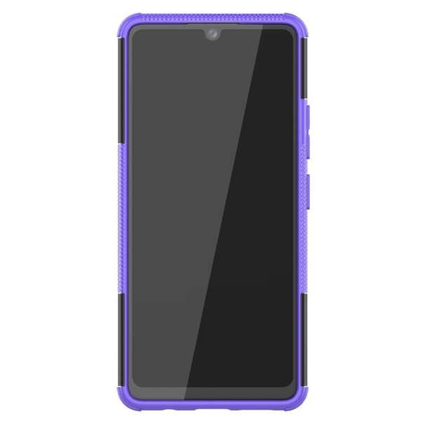 Samsung Galaxy A42 5G Suojakuori Rengaskuvio Telinetoiminto Violetti