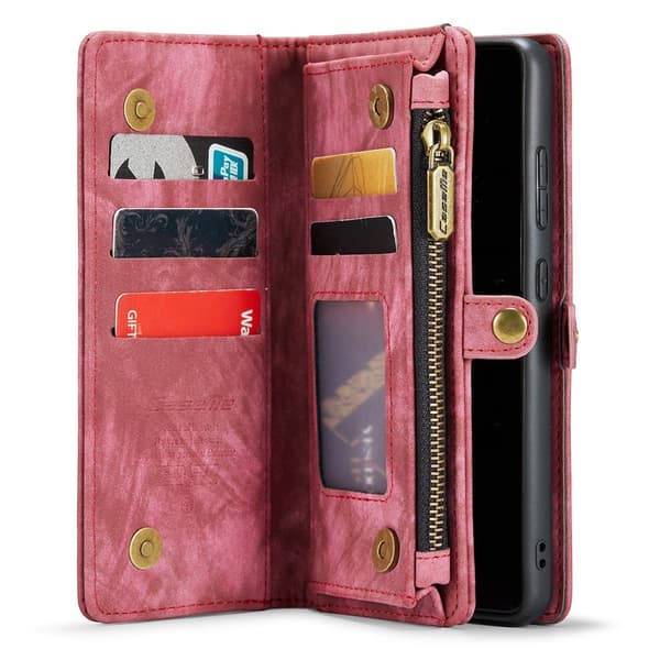 Samsung Galaxy S21 Etui Aftageligt Cover Rød