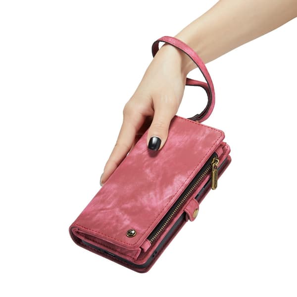 Samsung Galaxy S21 Etui Aftageligt Cover Rød