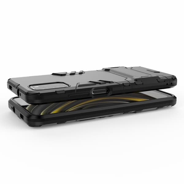 Xiaomi Poco M3 Kuori Armor Telinetoiminto Musta