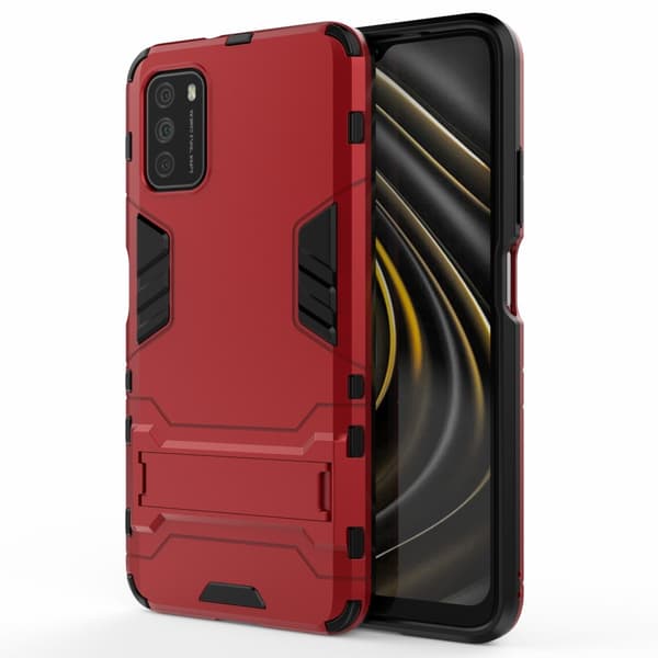 Xiaomi Poco M3 Kuori Armor Telinetoiminto Punainen