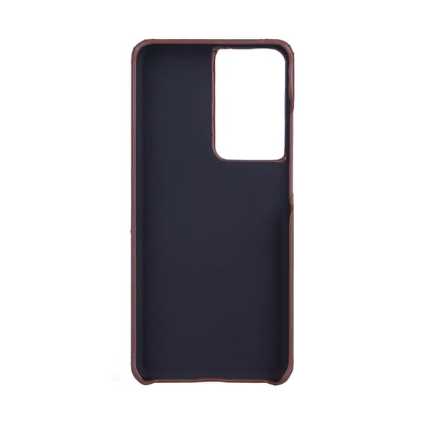 Onsala Samsung Galaxy S21 Ultra Kuori Korttitaskulla Ruskea