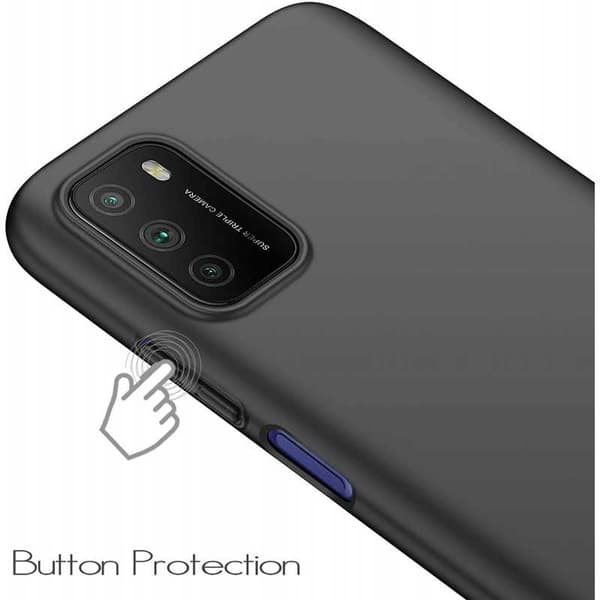 Xiaomi Poco M3 Ultra tyndt mat sort cover Basic V2