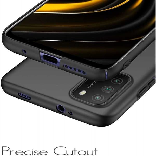 Xiaomi Poco M3 Ultra tyndt mat sort cover Basic V2