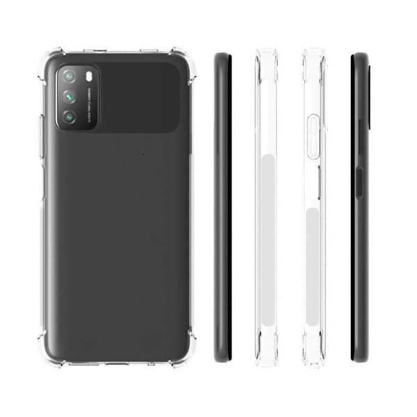 Xiaomi Poco M3 stødabsorberende silikone Shell Shockr