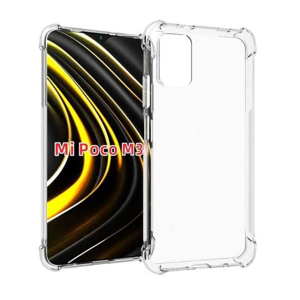 Xiaomi Poco M3 stødabsorberende silikone Shell Shockr