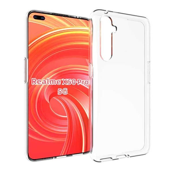 Realme X50 Pro stødabsorberende blødt etui Enkelt