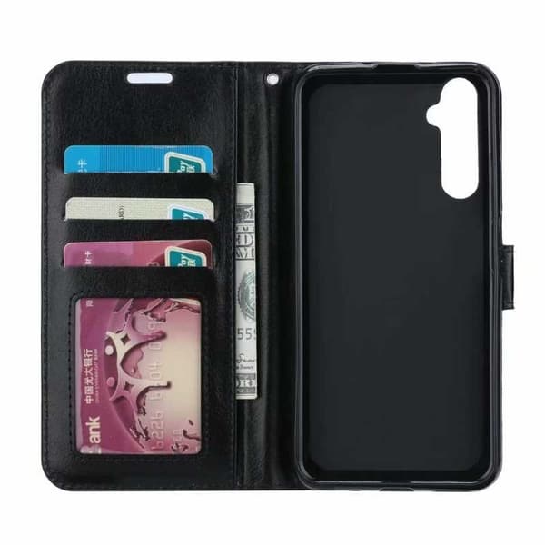 Realme X50 Pro Pung-etui PU-læder 4 RUMMET